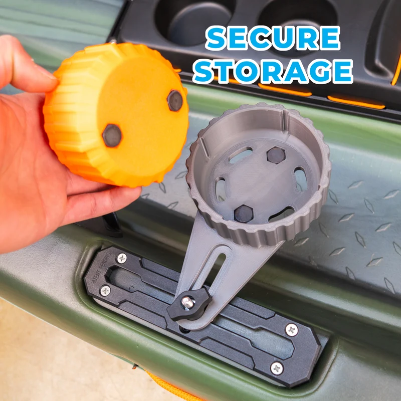 Kayak Bait Container | T-Rail Mount