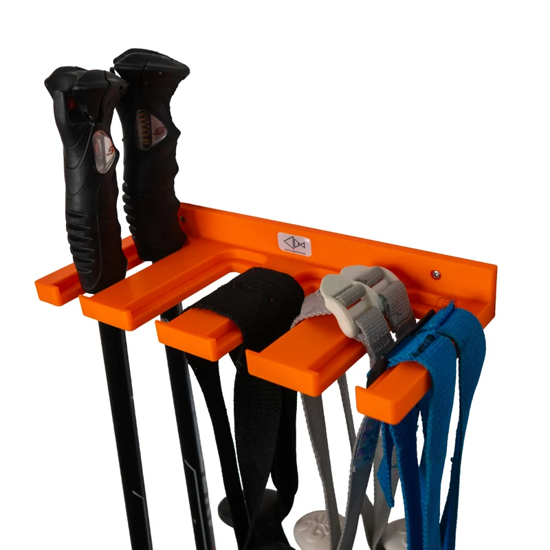 Ski Pole Holder | Wall Mount Rack