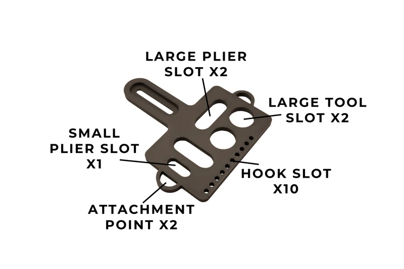 Kayak Fishing Tool Holder | Rail Mount