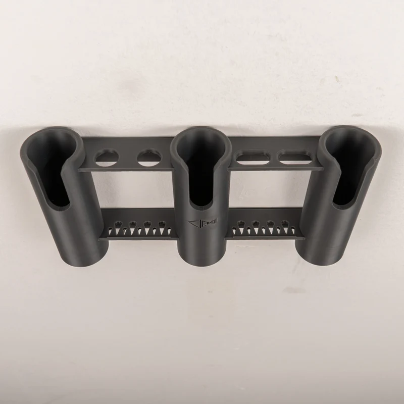 Vertical Fishing Rod Holder | Triple Wall Mount