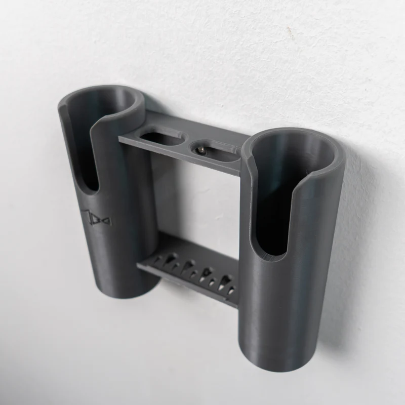 Vertical Fishing Rod Holder | Double Wall Mount