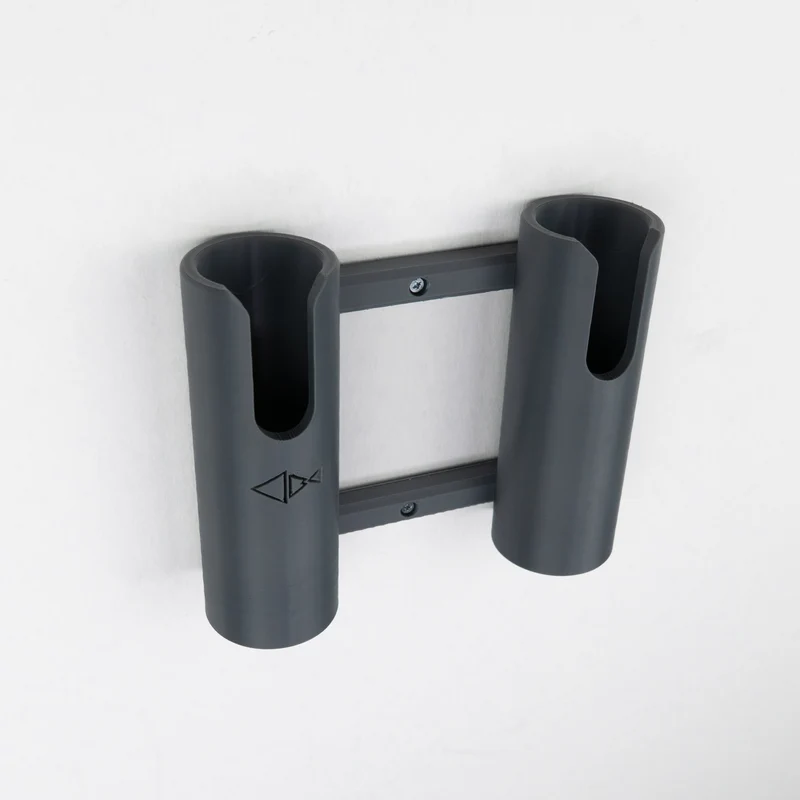 Vertical Fishing Rod Holder | Double Wall Mount