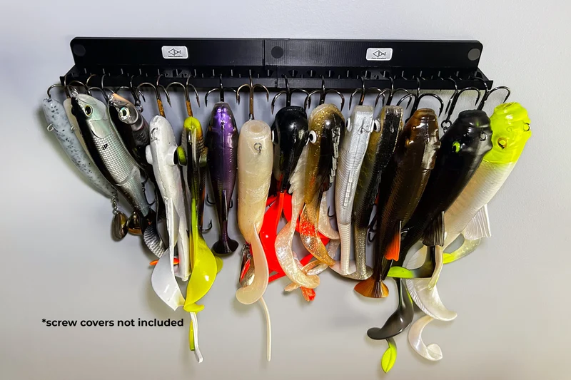 Magnum Fishing Lure Holder | Wall Mount