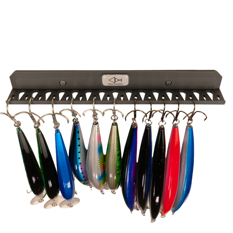 Fishing Lure Holder | 31-Hook Wall Mount