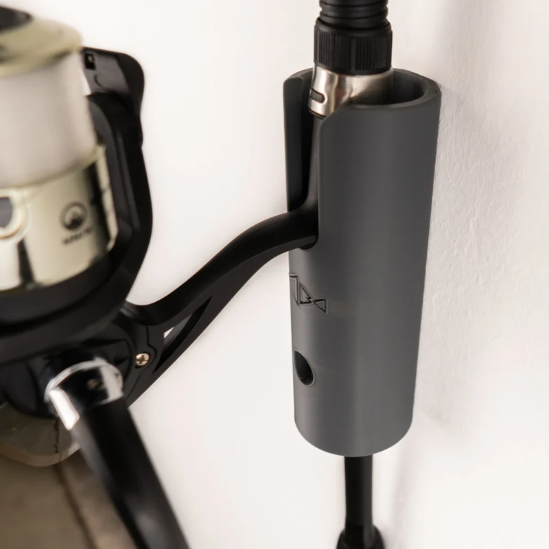 Vertical Fishing Rod Holder | Single Wall Mount