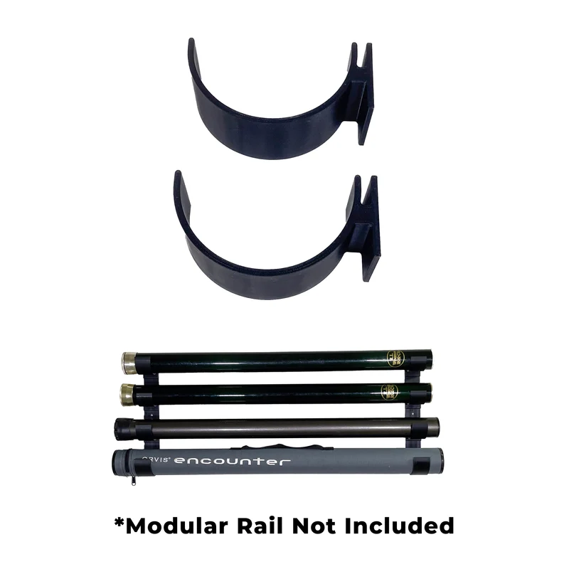 Rod Tube Holder Attachment for Modular Storage System