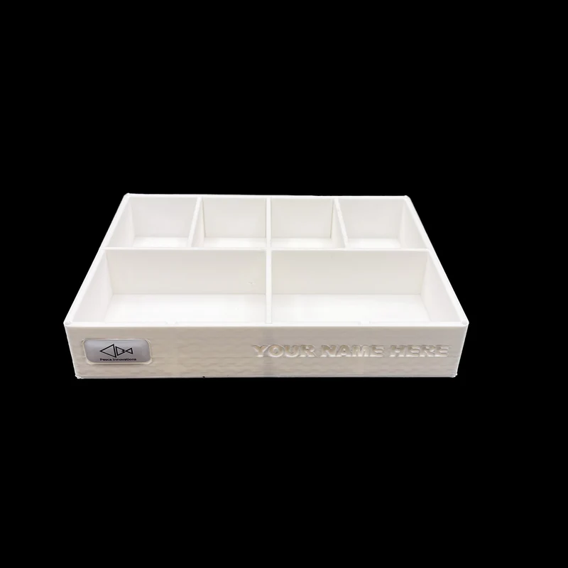 Fly Shop Tray with Removable Divider