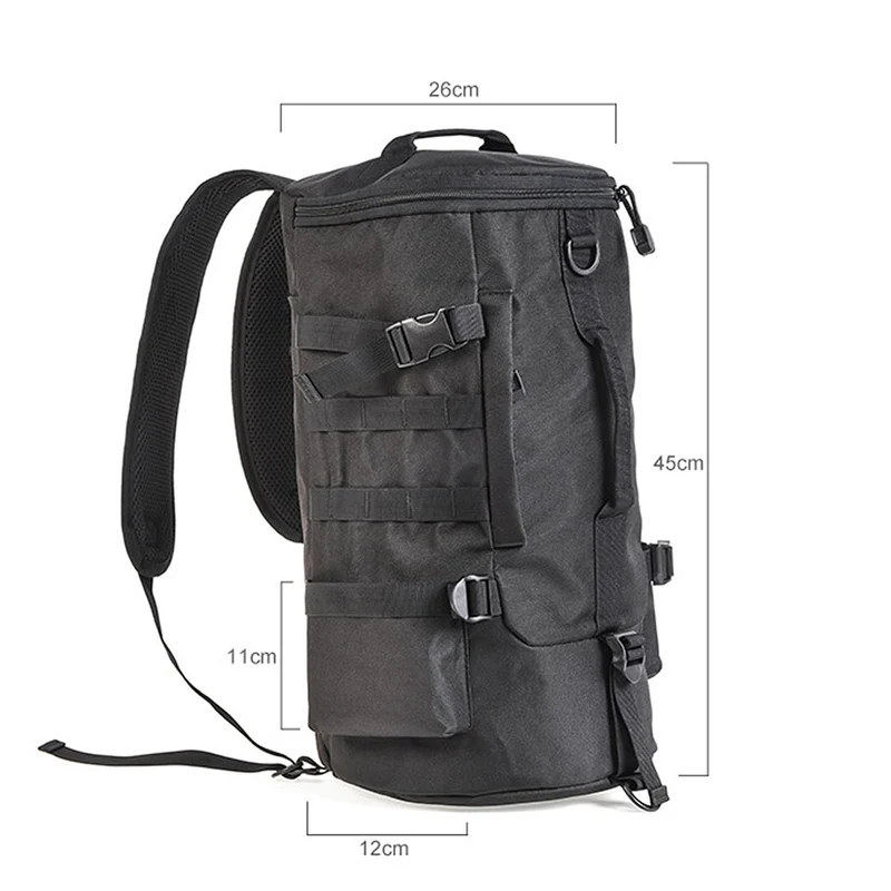 MrY 23L Men Women Multifunctional Fishing Tackle Bags Outdoor Backpack Trekking Single Shoulder Crossbody Bags Fishing Bags