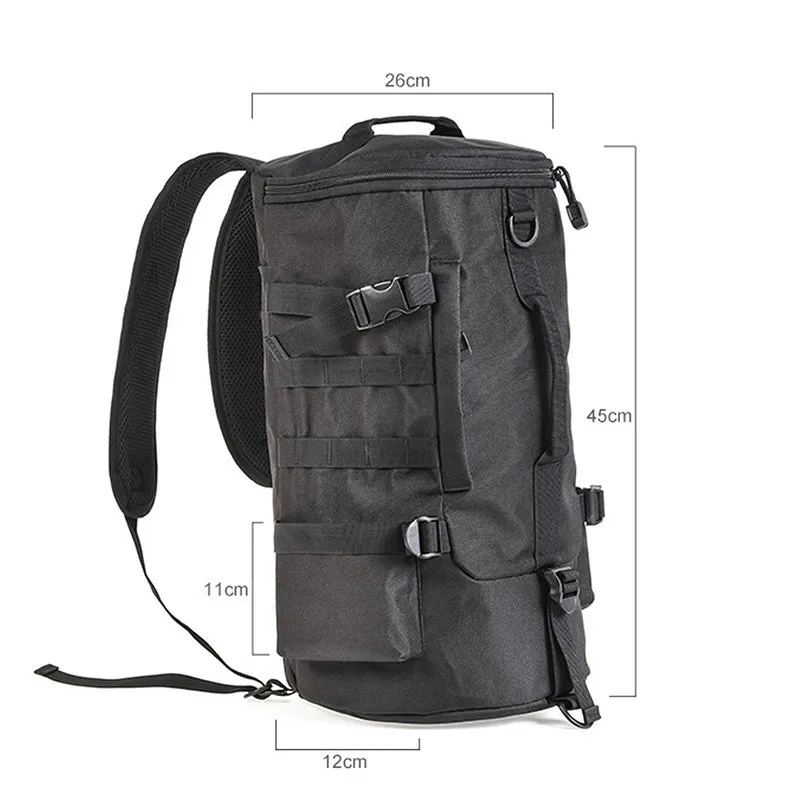 MrY 23L Men Women Multifunctional Fishing Tackle Bags Outdoor Backpack Trekking Single Shoulder Crossbody Bags Fishing Bags