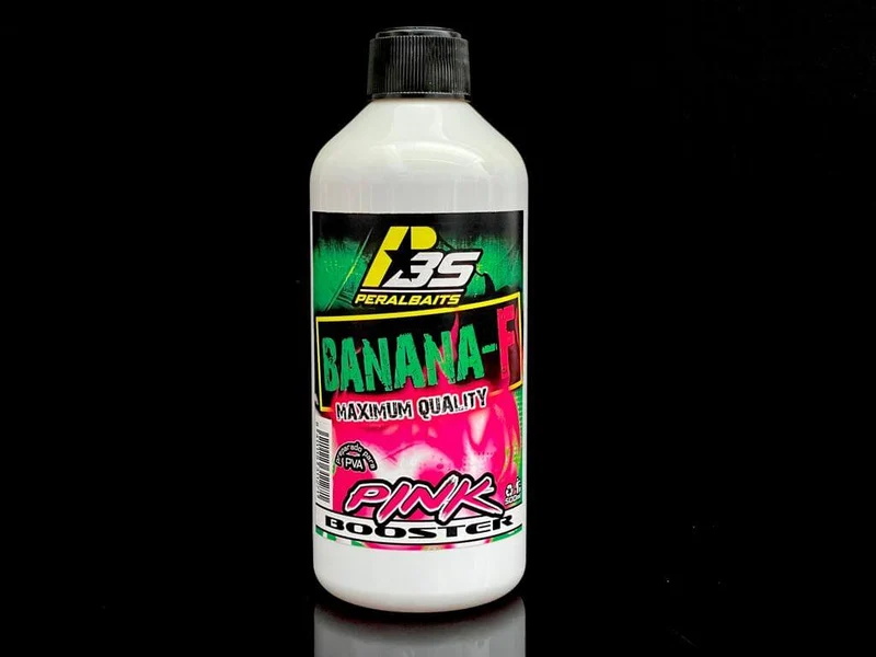 Dip Booster Pink Peralbaits Banana Fraise 500 ml