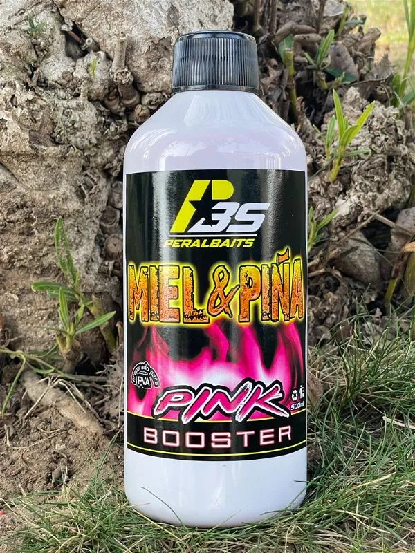 Trempage Booster Pink Peralbaits Miel d'ananas 500 ml