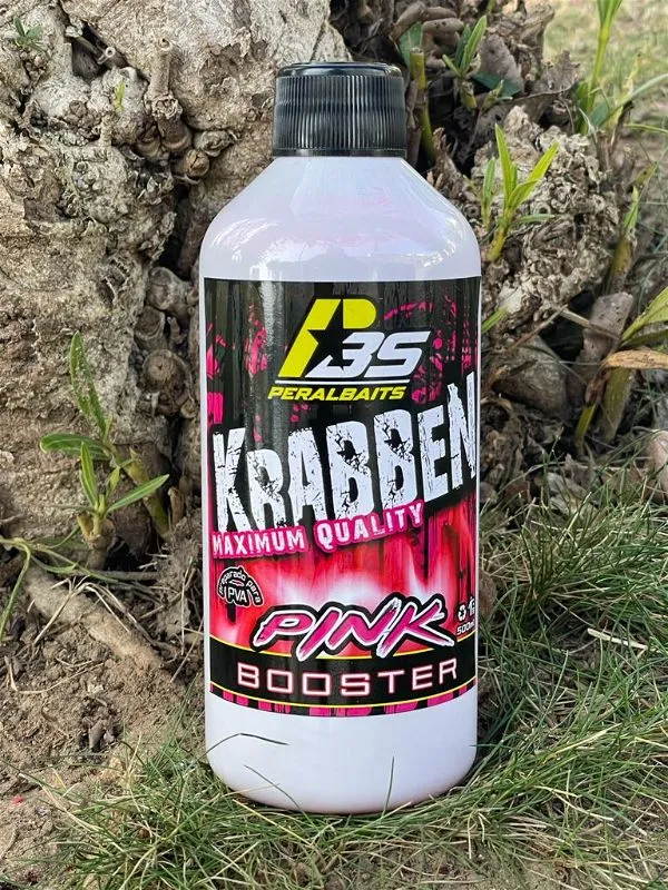 Trempage Booster Pink Peralbaits Krabben 500 ml