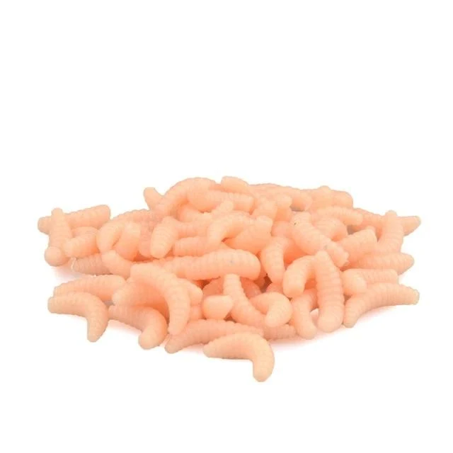 Leurre Souple Larve JXC02-2 2cm Par 100pcs