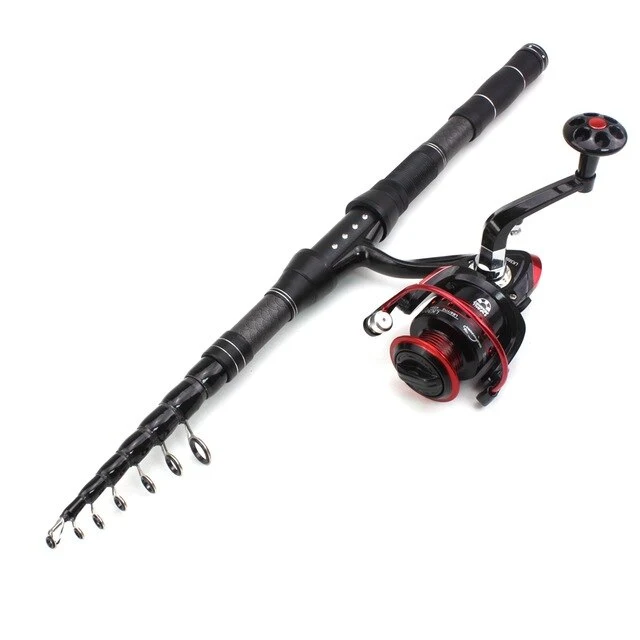 Cannes Carnassier avec moulinet Spinning (1.8m ~ 3.0m).