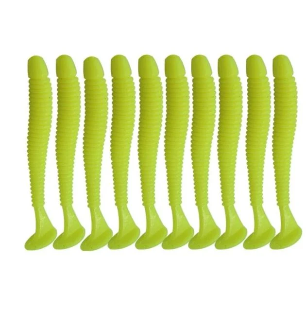 Leurre Souple Vers 5cm Par 10pcs