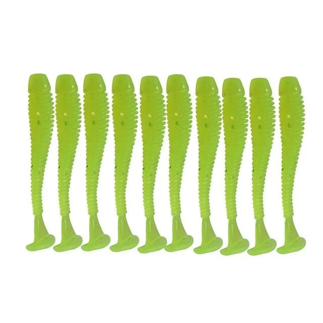 Leurre Souple Vers 5cm Par 10pcs