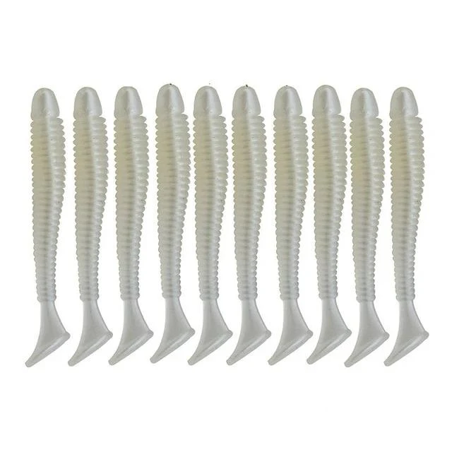 Leurre Souple Vers 5cm Par 10pcs
