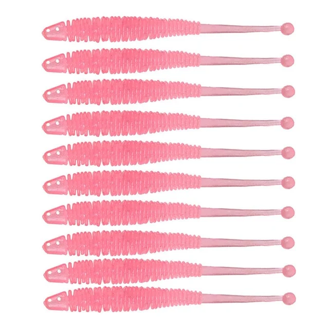 Leurre Souple Vers 0.6cm Par 10pcs