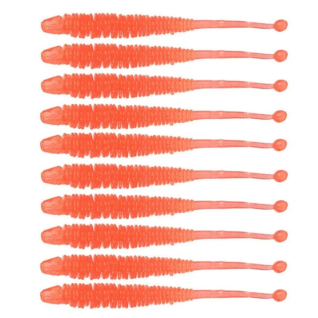 Leurre Souple Vers 0.6cm Par 10pcs