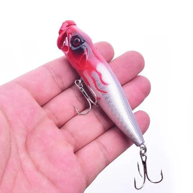 Leurre Dur Popper 6.5cm