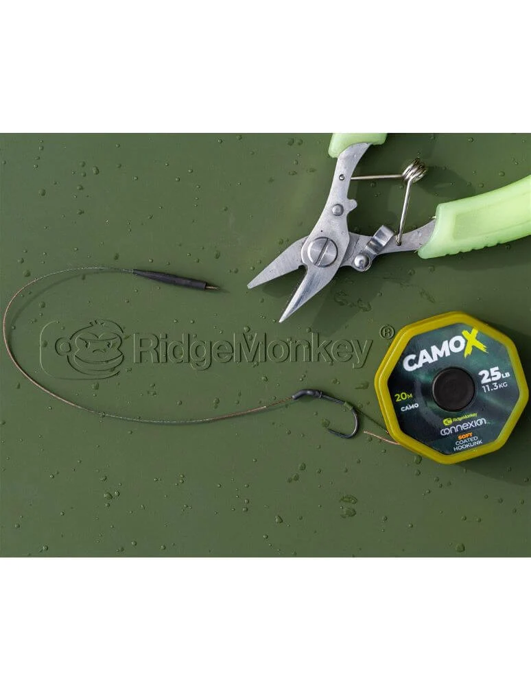 Tresse Ridge Monkey CamoX Stiff Coated 20 m