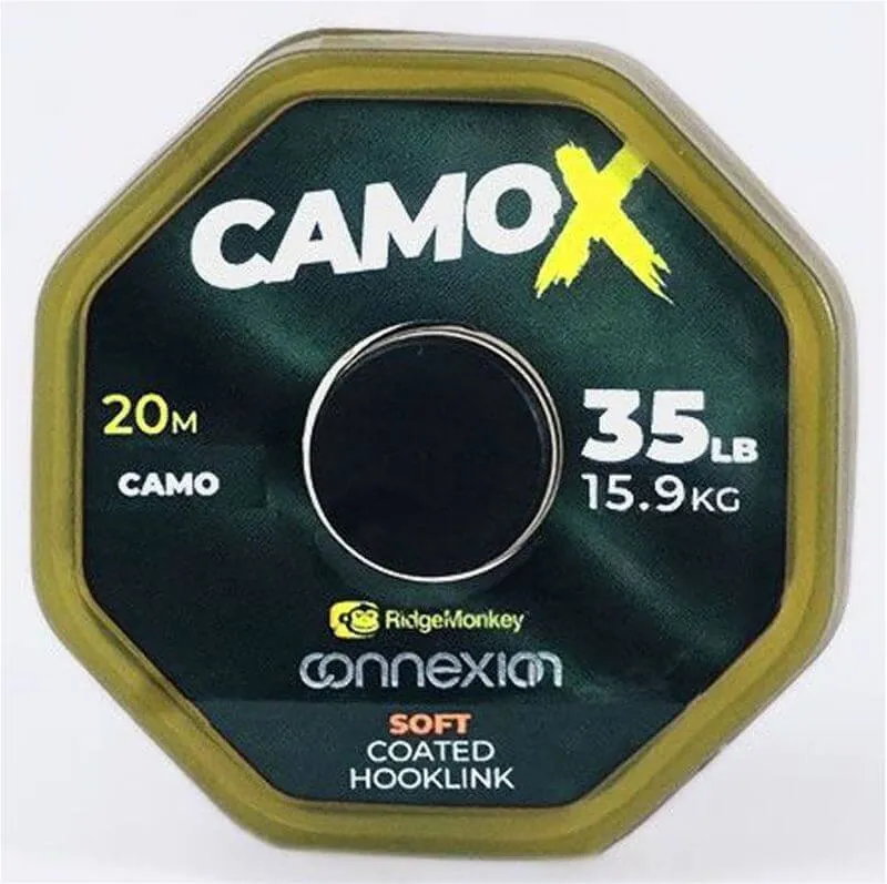 Tresse Ridge Monkey CamoX Soft Coated 20 m