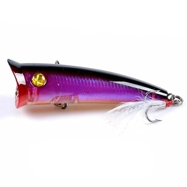 Leurre Dur Popper 7.8cm.