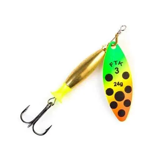 Leurre métallique Cuillères Arrondie 10cm | 24g.