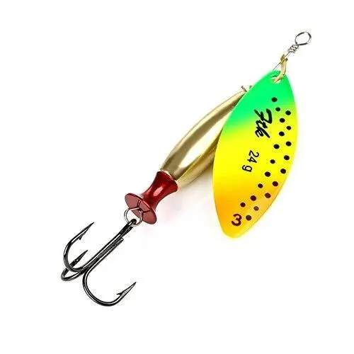 Leurre métallique Cuillères Arrondie 10cm | 24g.