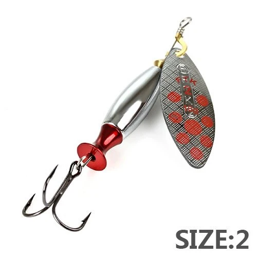 Leurre métallique Cuillères Arrondie 10cm | 24g.