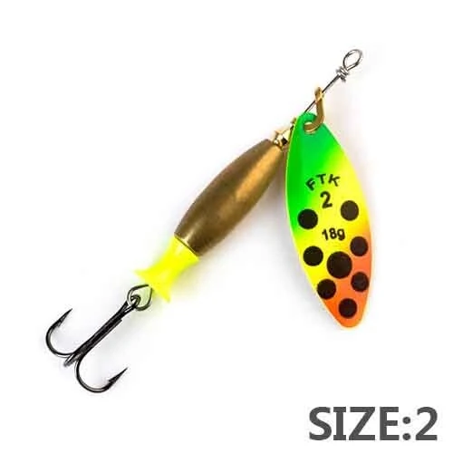 Leurre métallique Cuillères Arrondie 10cm | 24g.