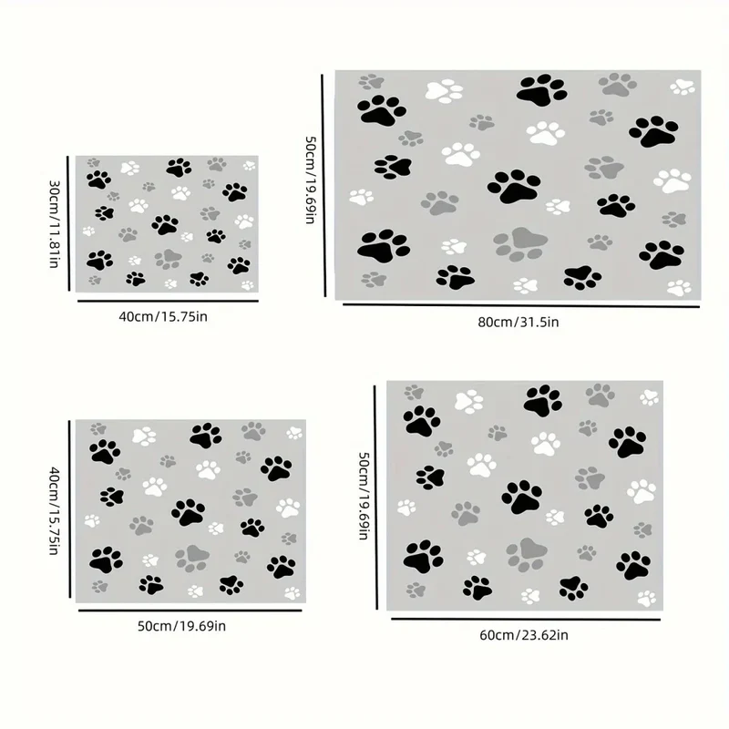 Tapis Gamelle Antidérapant Absorbant Chien