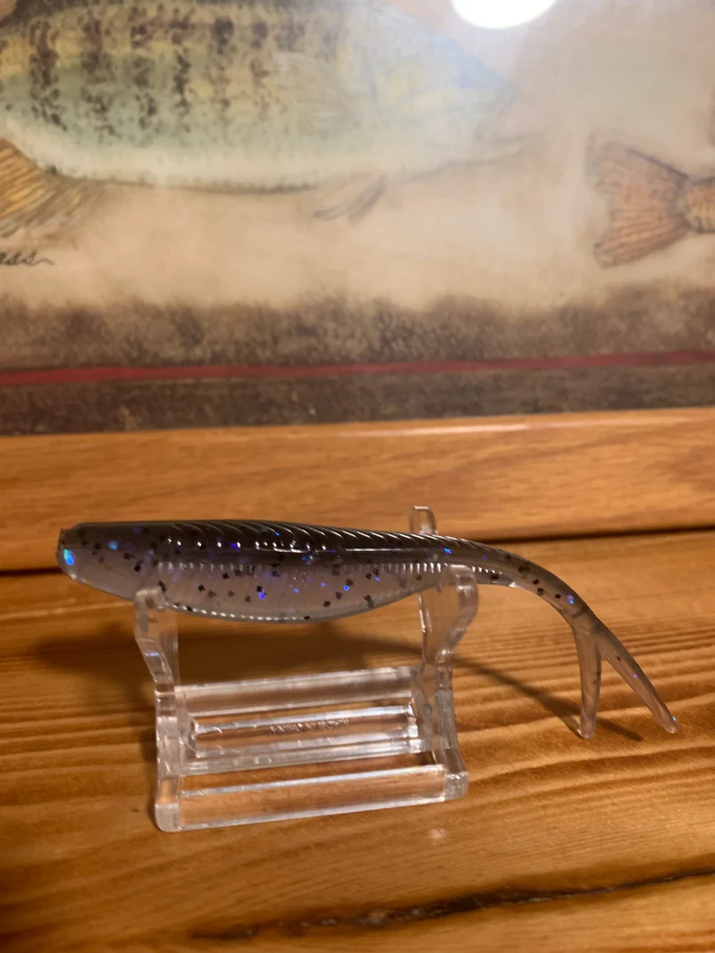 Kash Tracer. “Electric shad” 8 per pack 4in long