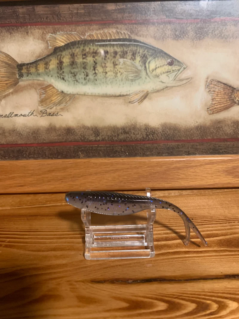 Kash Tracer. “Electric shad” 8 per pack 4in long