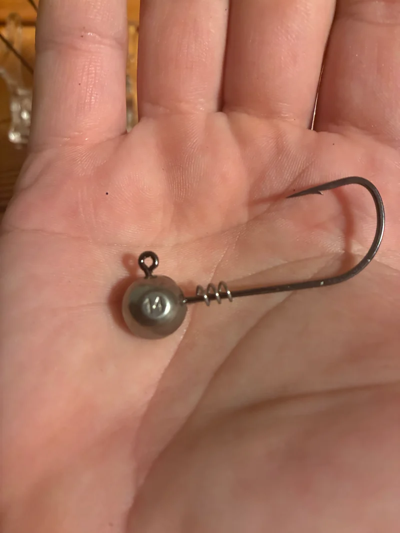1/2oz Tungsten ball head BKK hook 4/0 shown (2 per pack)