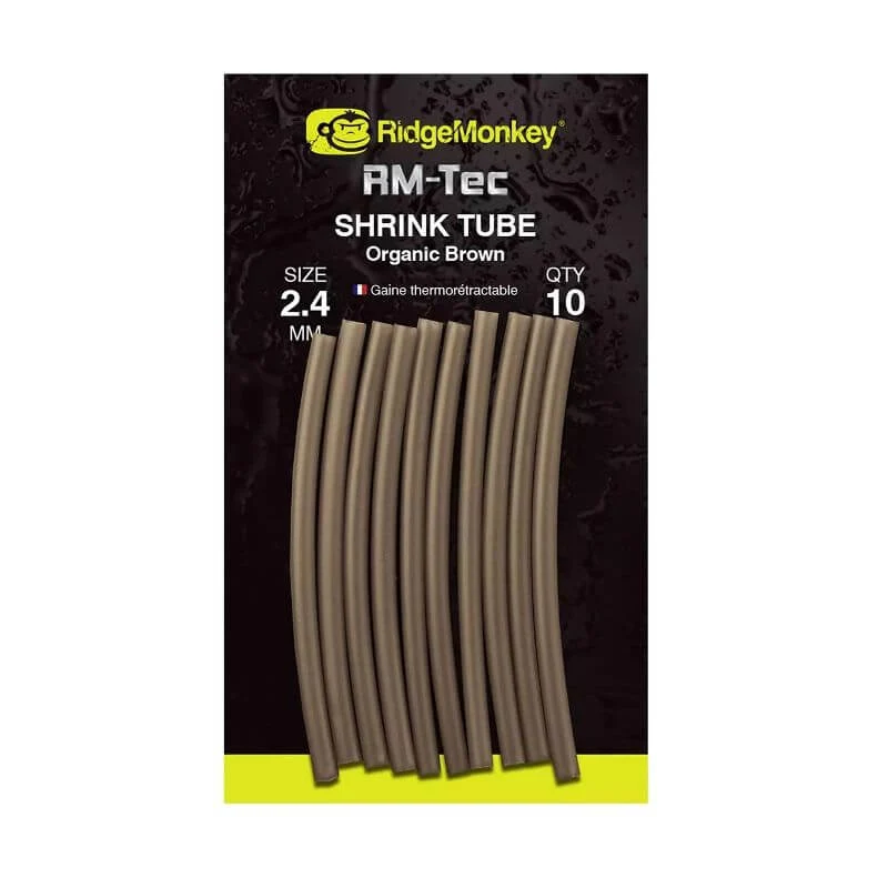 Gaine thermorétractable Ridge Monkey Marron 2,4 mm