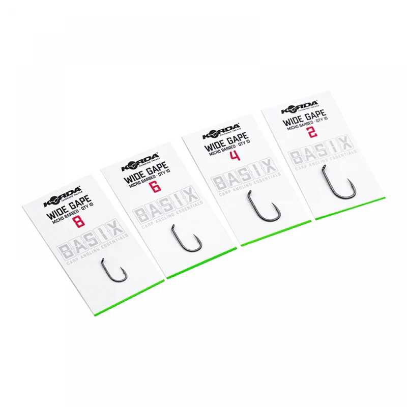 Hameçons Korda Basix Wide Gape