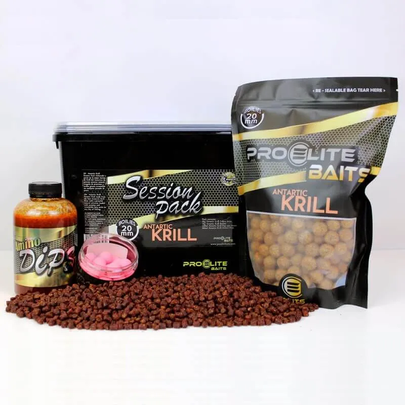 Session Emballage Pro Elite Baits Gold Antartic Krill
