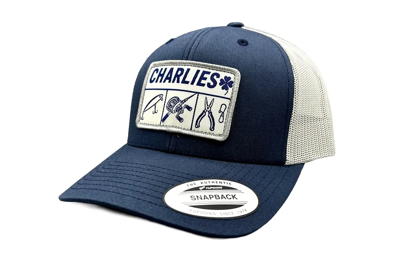 Charlie's Fishing Cap Essential Blue