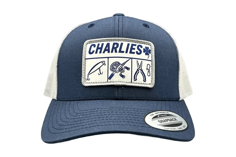 Charlie's Fishing Cap Essential Blue