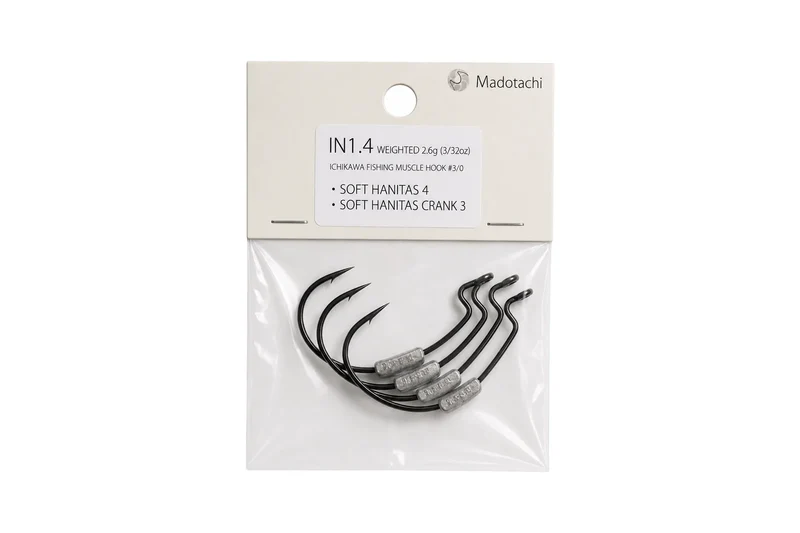 Madotachi Hooks for Soft Hanitas Crank 3 and Soft Hanitas 4