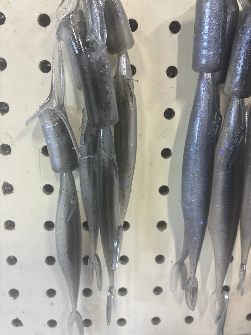 4.50in Kash Money Minnow Ghost gizzard shad 5 in a bag