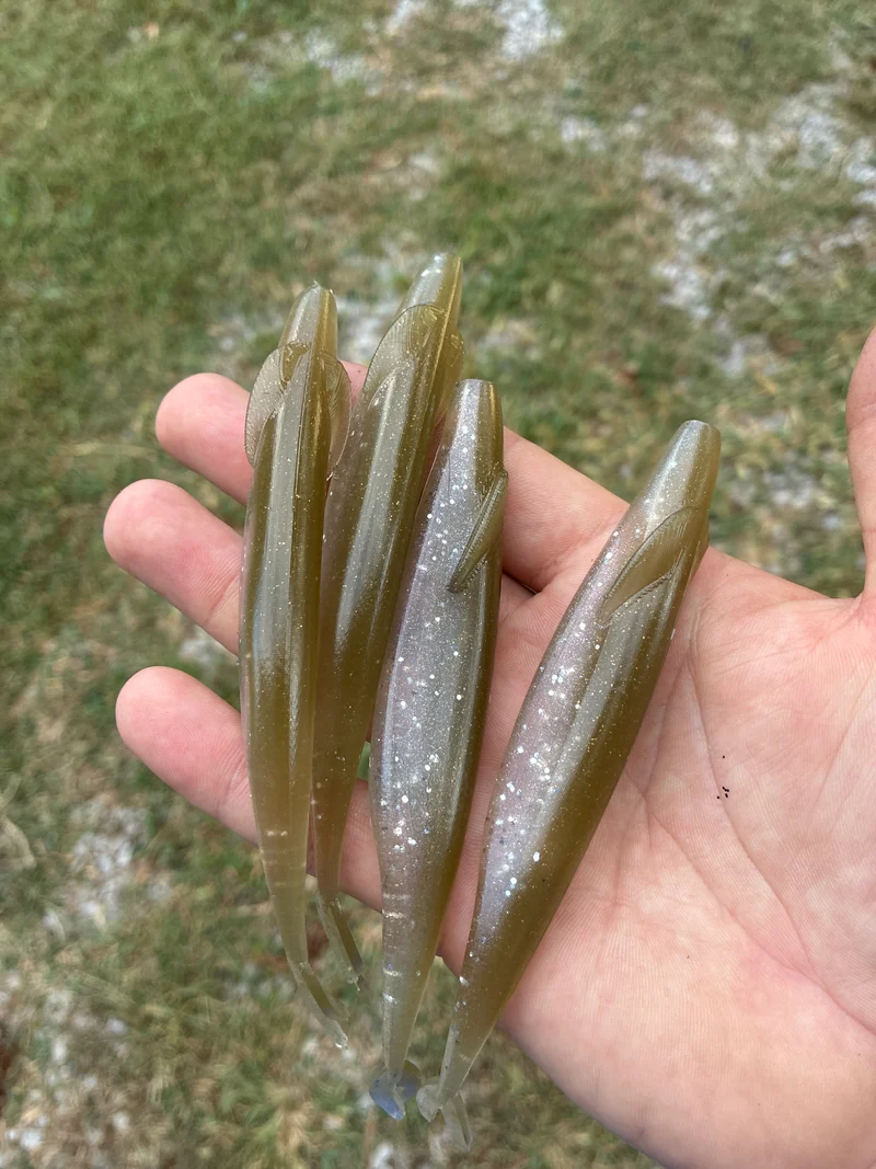 5in Kash Money Minnow TN shad 5 in a pack