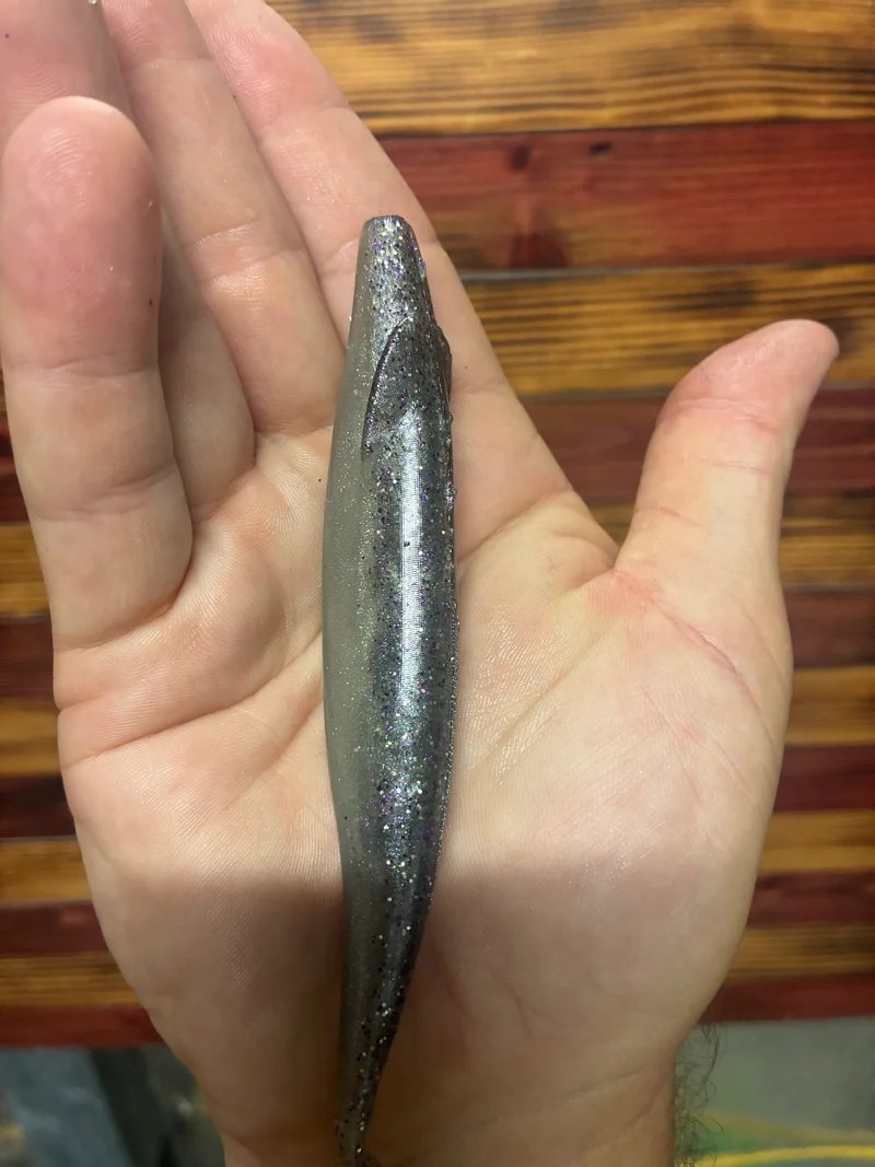 5in Kash Money Minnow (Ghost Gizzard Shad) 5 in a pack