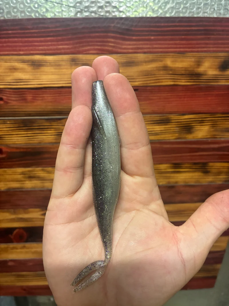 5in Kash Money Minnow (Ghost Gizzard Shad) 5 in a pack