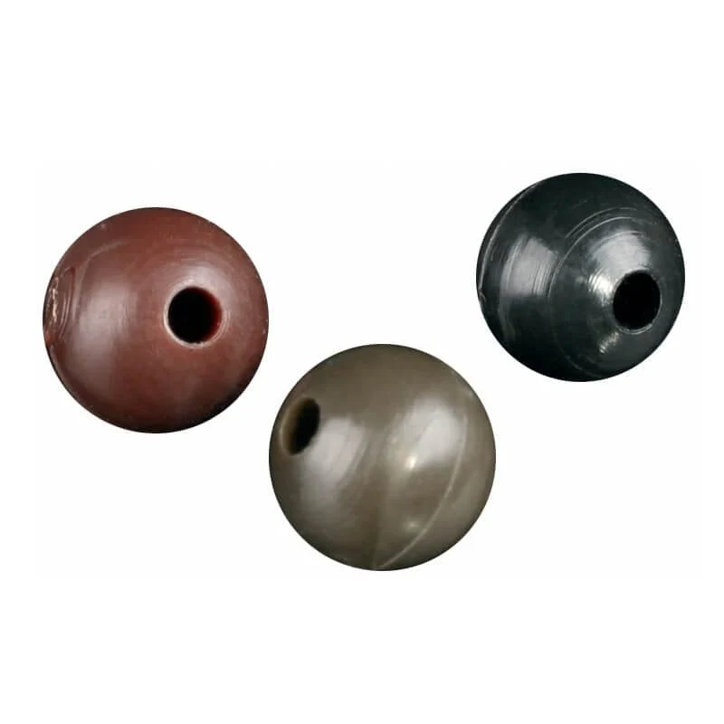 Perles noires Mikado 6mm