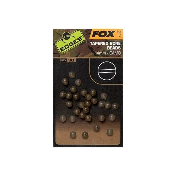 Coniques Bore Perles Camo Fox 4 mm