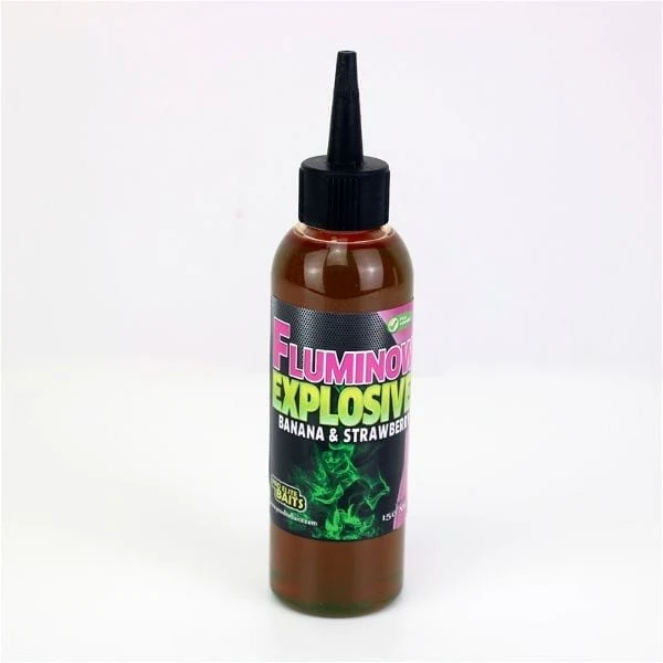 Liquide Fluminow Explosive Pro Elite Baits Banana Strawberry 150 ml