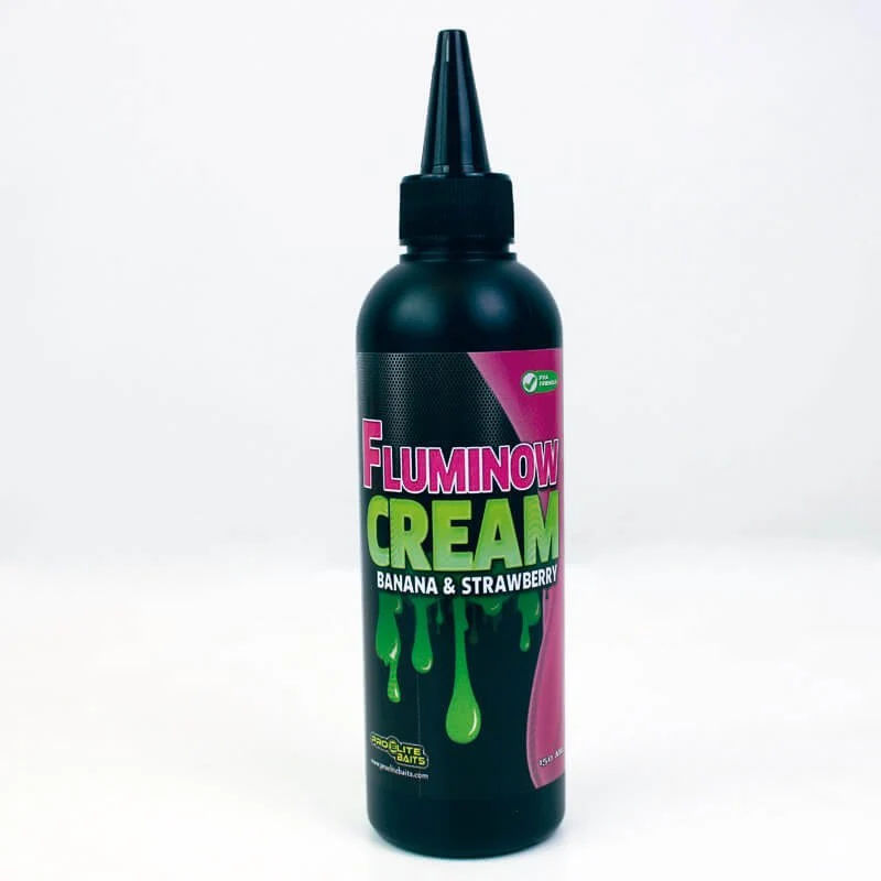 Liquide Fluminow Cream Pro Elite Baits Banana Strawberry 150 ml