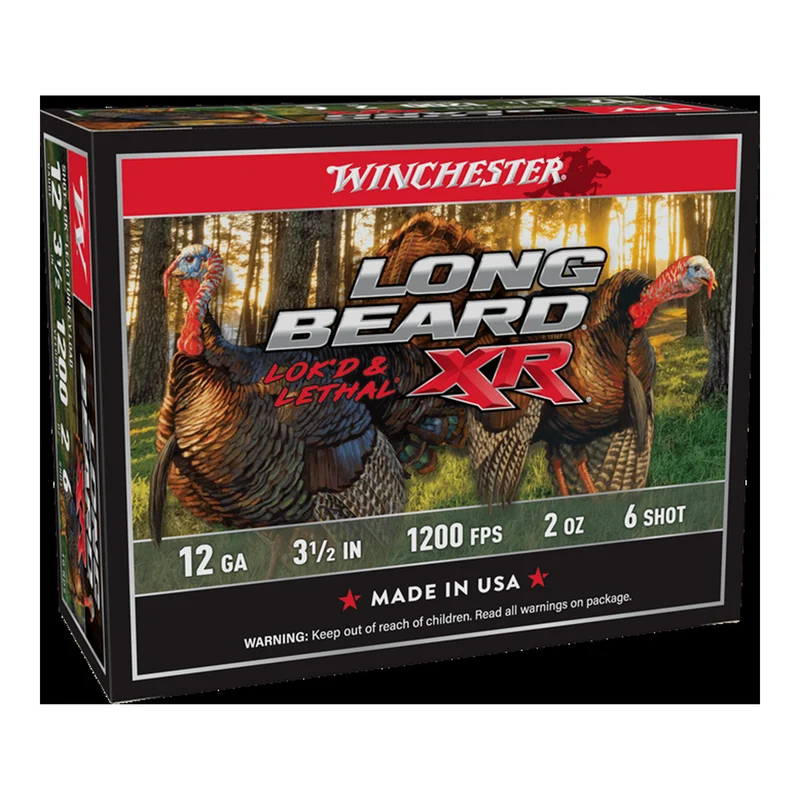 Cartouches « Long Beard XR » – cal. 12 GA – 3 1/2 po – 2 oz – #6 – 10/bte